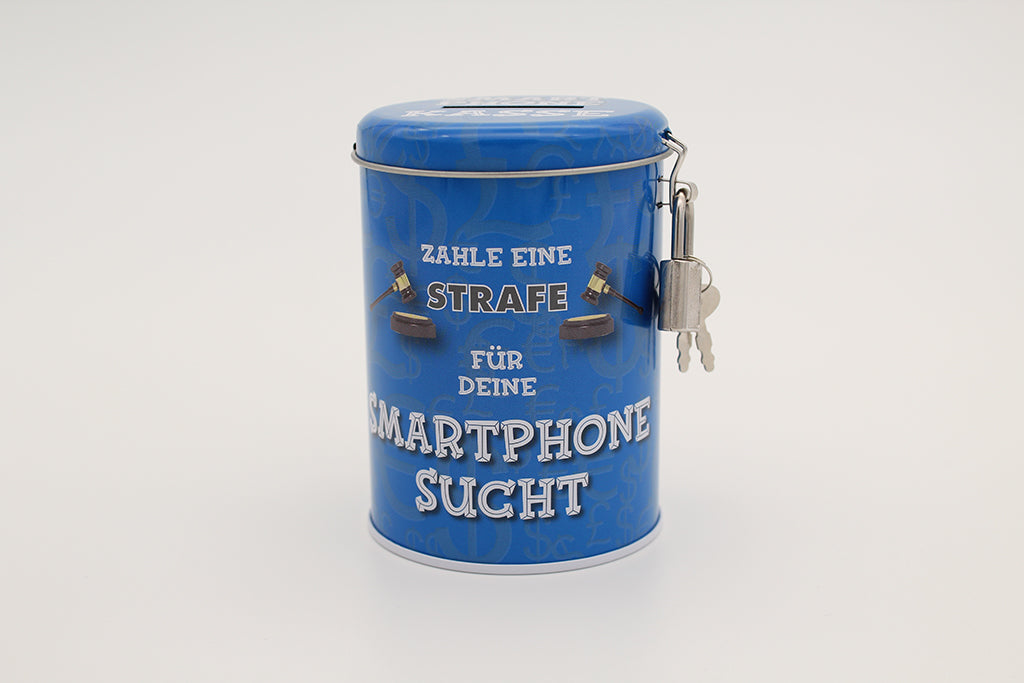 Geschenke Spardose - Smartphone Sucht