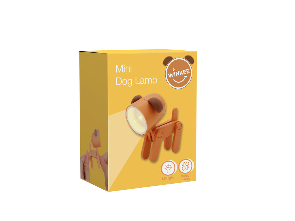 Mini Lampe Hund (braun)