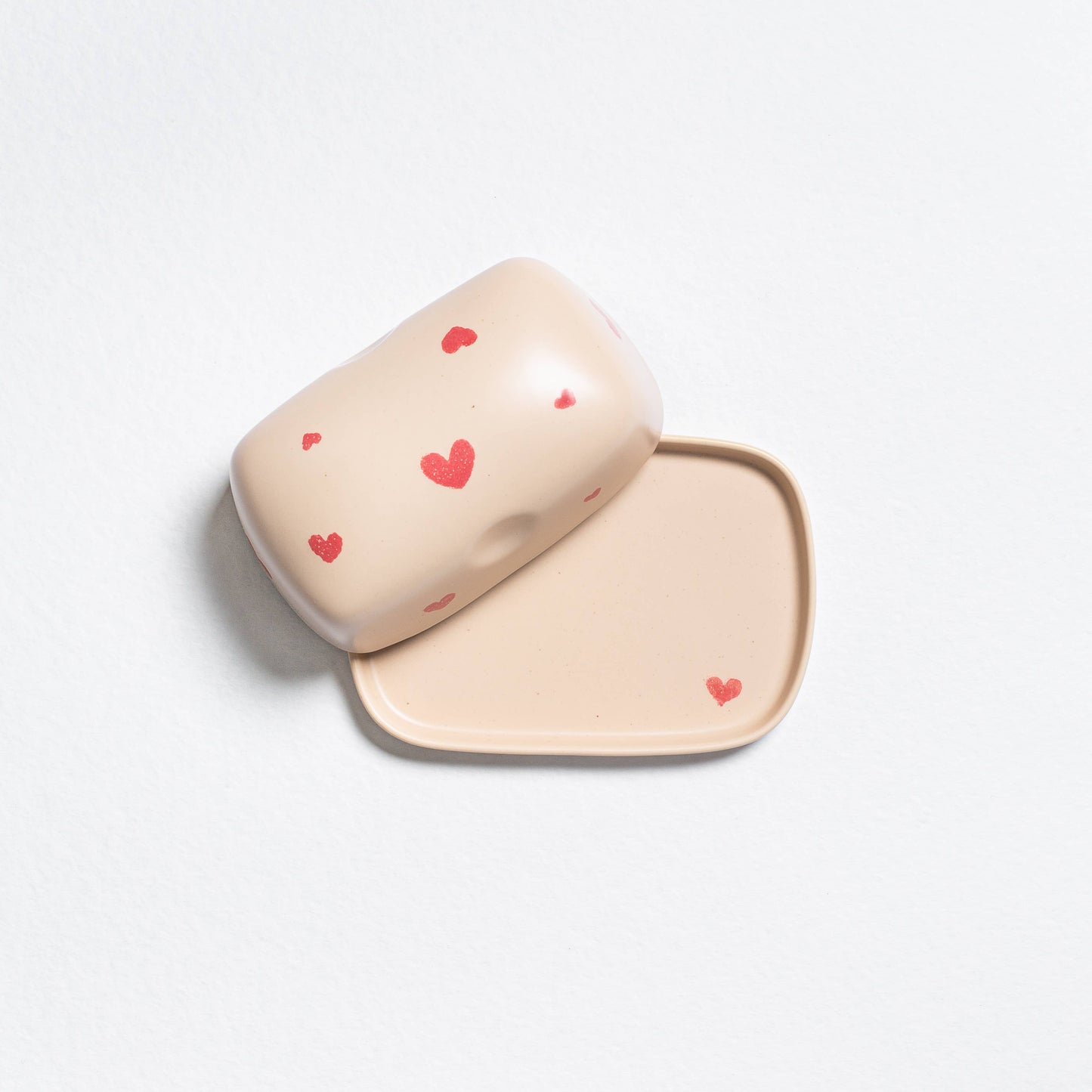 Kuschelige Herzen Butterdose Limitierte Auflage