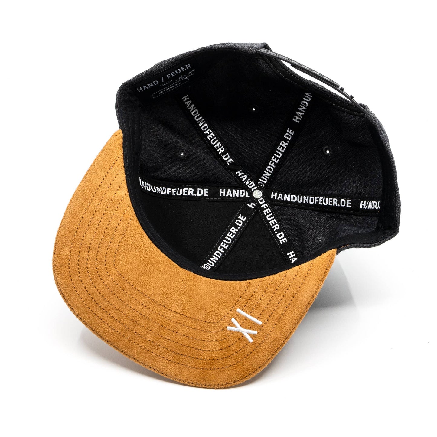 Classic HF Snapback Cap - Dunkelgrau Canvas