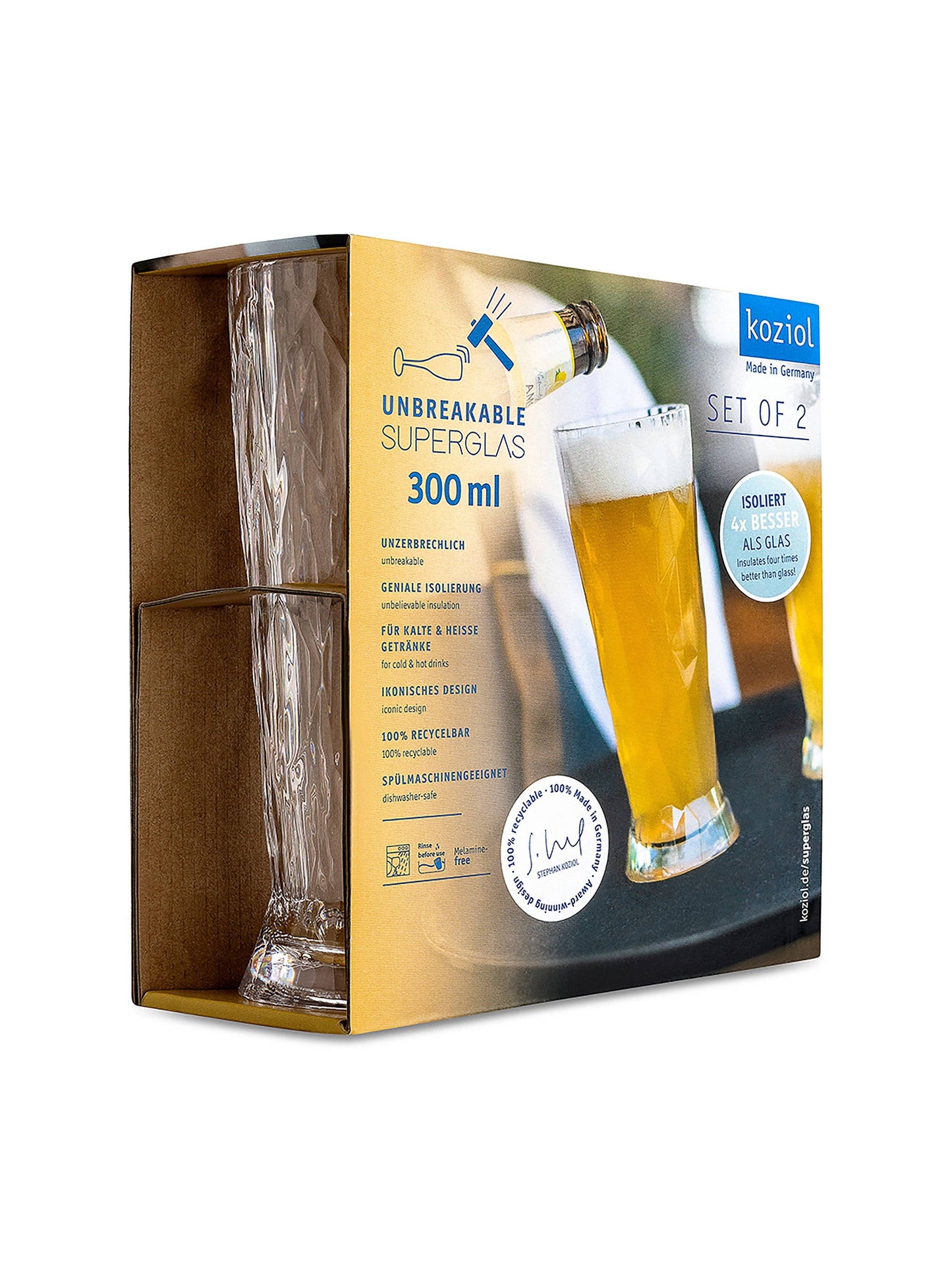 Bierglas 2er-Set SUPERGLAS CLUB No. 10