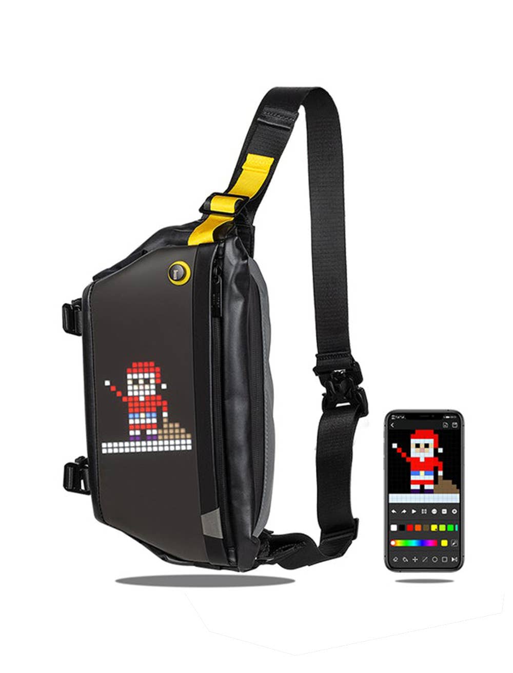 VERNETZTE GÜRTELTASCHE - PIXEL