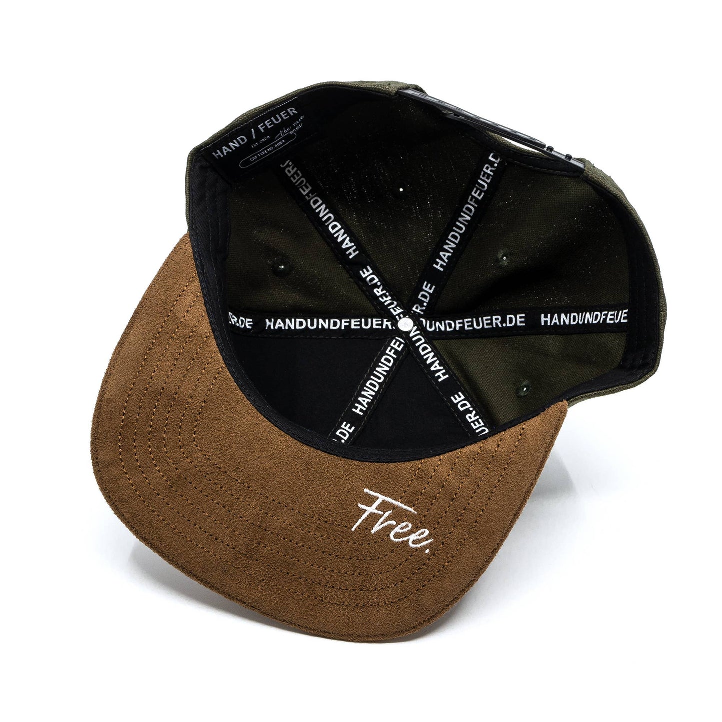 Wild Snapback Cap - Dunkelgrün Ripstop