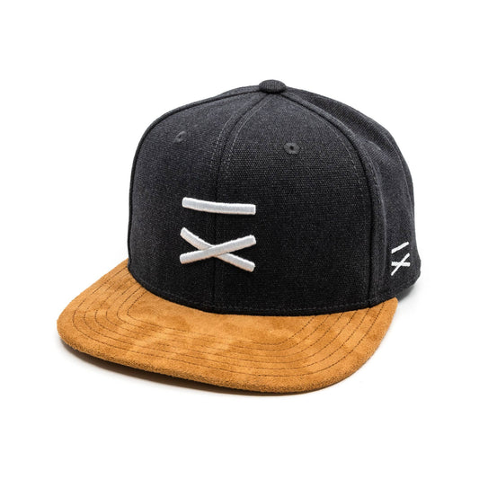 Classic HF Snapback Cap - Dunkelgrau Canvas