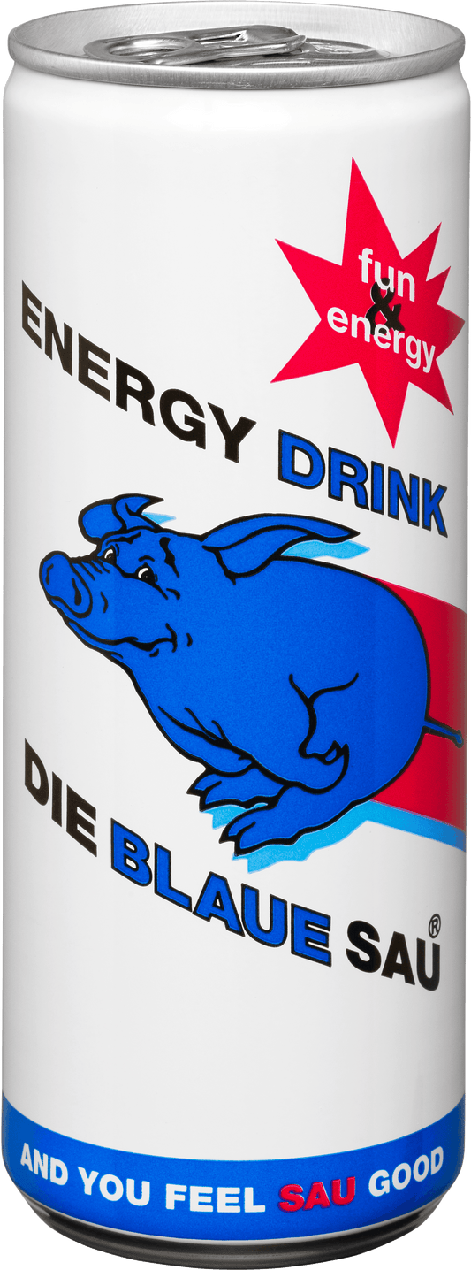 EnergyDrink "Blaue Sau"