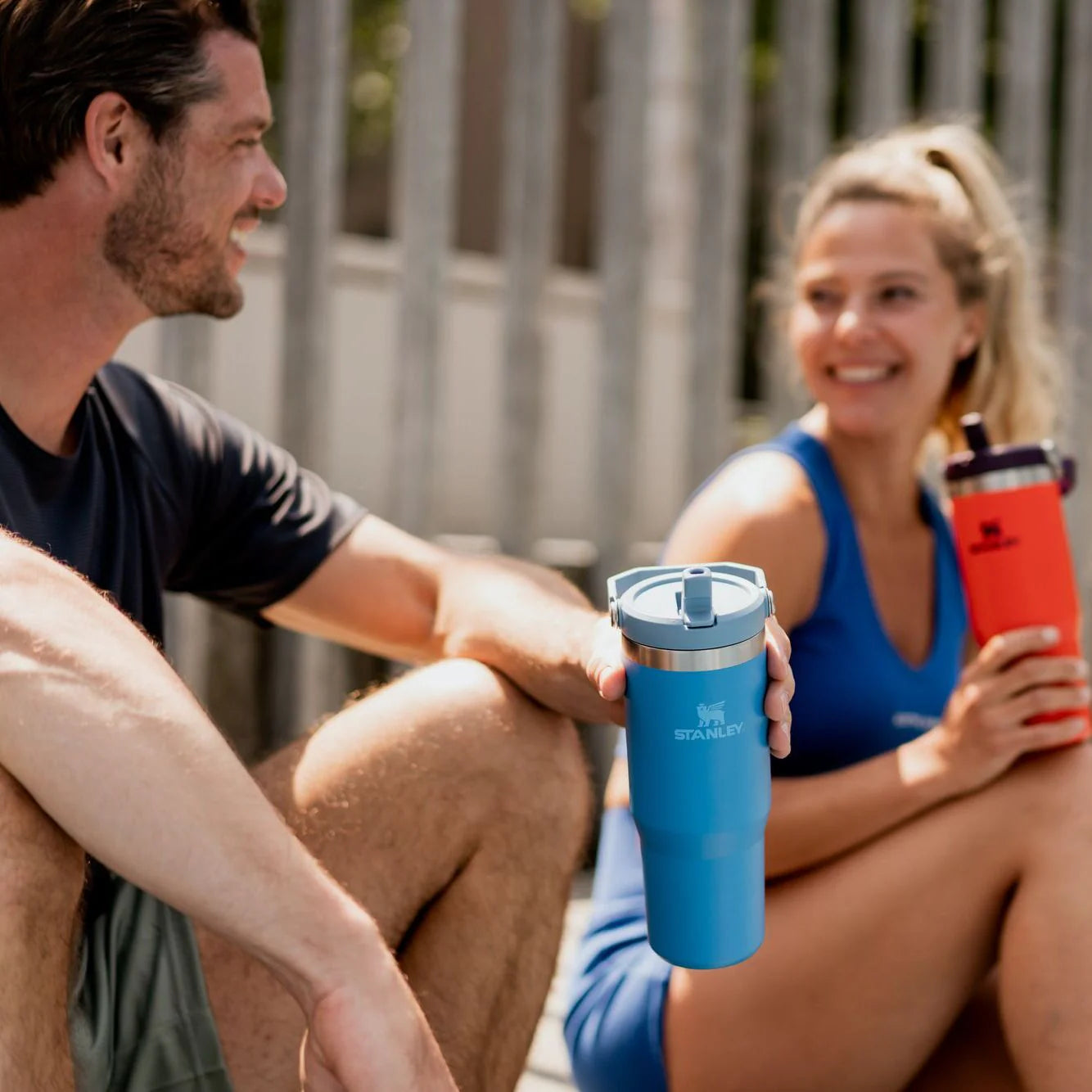 CLASSIC ICEFLOW FLIP STRAW TUMBLER | 0.89L Color Azure