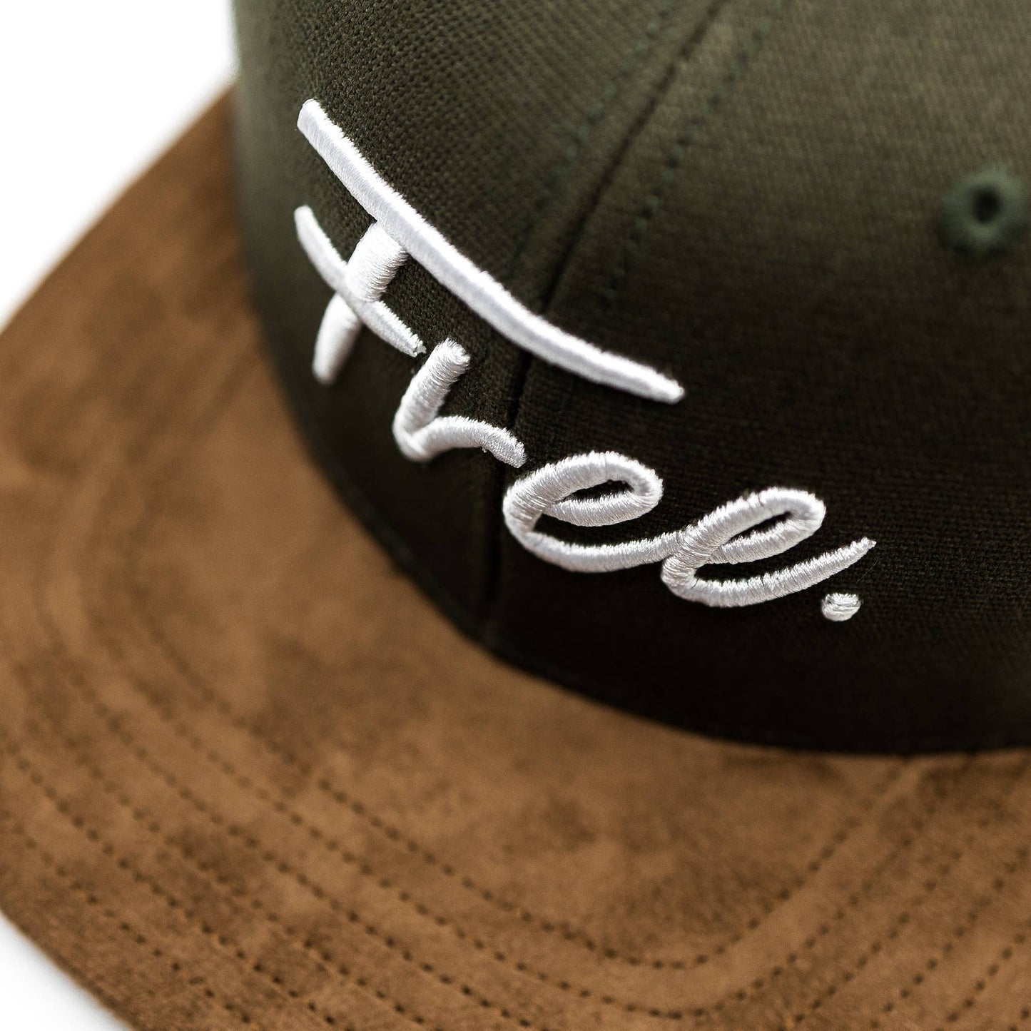 Wild Snapback Cap - Dunkelgrün Ripstop